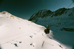 Nick and Craig on the lift