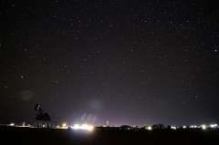 Coober Pedy at night