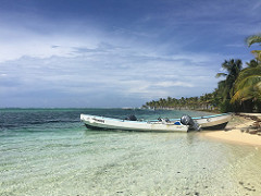 Half moon caye im Lighthouse Reef, Belize