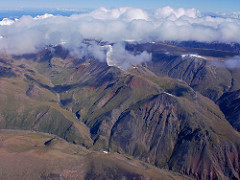 Mountains On the Flight to Chisana