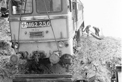 engine recovery, Budapest 1984 / Hungary