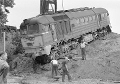 engine recovery, Budapest 1984 / Hungary