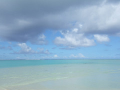 Aitutaki Lagoon colours