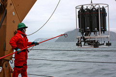 Retrieving the CTD:Rosette