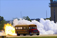 Fort Smith Airshow - School Time Jet Bus