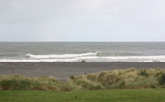 Hokitika beach