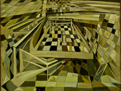 Échec et mat (1949-1950) - Maria Helena Vieira da Silva (1908 - 1992)