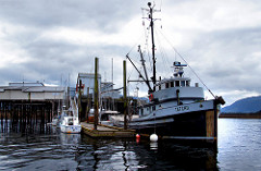 Fishing Boats.Hoonah. Alaska.