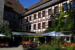 Hof von Burg Colmberg
