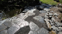 Iron Mountain Stone walkway
