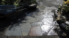 Iron Mountain Stone walkway