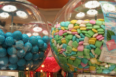 bubble gums...