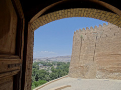 Portico and Wall of Falak-ol-Aflak Castle - Khorramabad - Western Iran