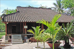 La maison du Président Ton Duc Thang (île du Tigre, Vietnam)