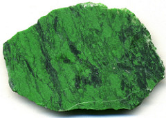 Mawsitsit (chromian jade) (Namshamaw Deposit, Hpakan-Tawmaw Jade Tract, Late Jurassic, 147 Ma; Maw Sit Sit, near Kansi, western Kachin State, Indo-Burma Range, northern Burma) 4