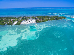Caye Caulker Belize drone
