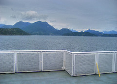 Gambier Island from the Upper Deck
