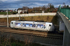 Bombardier TXT Logistik 185-540-2 "Kassel Huskies" + GZ - Hattenhofen