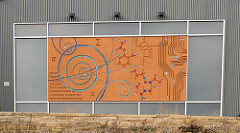University of New Mexico Los Alamos Science Mural