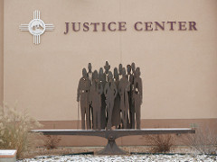 Los Alamos Justive Statue