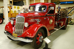 1938 REO Speedwagon Fire Truck R E Olds Museum Lansing MI 2-9-2008 030 N