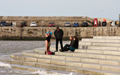 Margate Beach - Apr 2015 - Candid - You Have Got To Be Joking