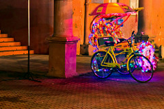 Tricycle at Night / SML.20110202.7D.07131