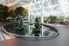 Devonian Gardens Calgary on a nice sunny day