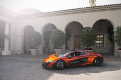 Orange McLaren P1