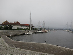The guest marina in Sundsvall