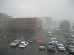Heavy rain