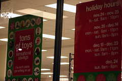 The sales banners