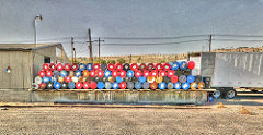 Google Street View - Pan-American Trek - Colorful logistics
