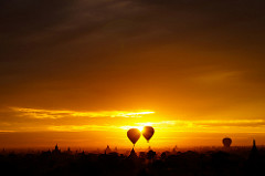Sunrise in Bagan