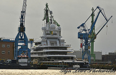Mega Yacht - Luna - Bremerhaven