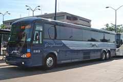 Greyhound Bus Champaign Urbana IL.