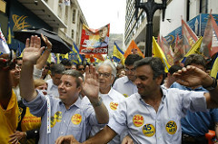 Aécio Neves - Campanha - Juiz de Fora - 25/09/2010