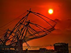 Chinese Fishing Nets, Cochin, India