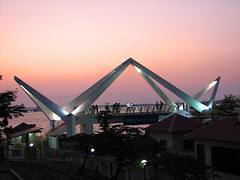 Chinese Fishing Net Bridge