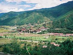 Bhutan Thimphu - Tashi Cho Dzong Bhutan Thimphu - Tashi Cho Dzong