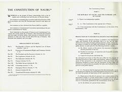 The Constitution of Nauru