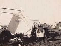 Julia Creek main roads camp after 1948 cyclone