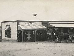 Otim Singh, family grocer and draper at Kingscote on Kangaroo Island, South Australia - circa 1900