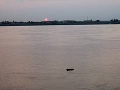 Mekong Sunset in Thakhek, Laos