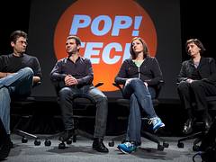Laura Kurgan, Chris Jordan, Lorrie Vogel and Assaf Biderman - Pop!Tech 2009 - Camden, ME