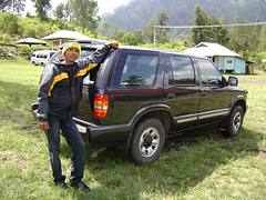 Anwar (our driver) with his best style
