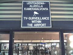 Sign above the Kittila Airport