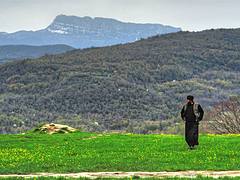 Khvamli/Khomli Mountain cliff/massive from Gelaty monastery Kutaisi