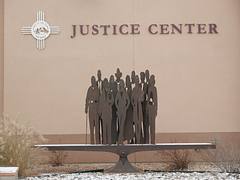 Los Alamos Justive Statue