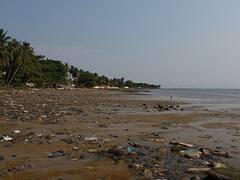 trashed beaches of Libreville